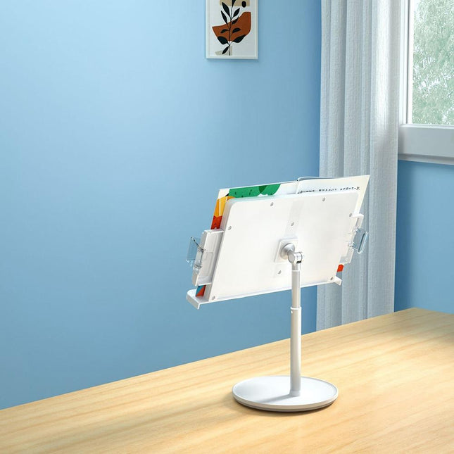 Stable Non-Slip Tablet Stand - White-1915196884658556932