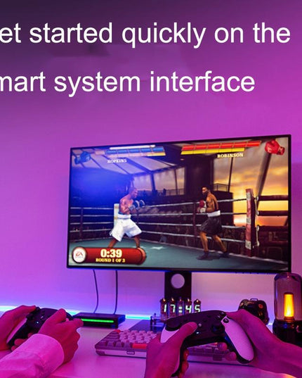 4-Person Battle Console 4K Hd Gaming Machine - 128G With Suspension Simulator And Ordinary Handle-1915198084686680069