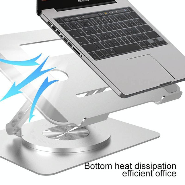 Foldable Rotating Laptop Cooling Stand - Multifunctional-1915197822030974978