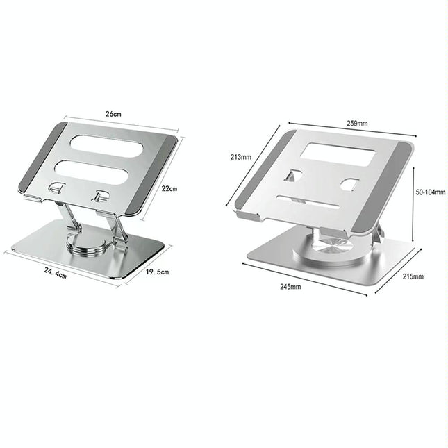 Foldable Rotating Laptop Cooling Stand - Multifunctional-1915197822030974980