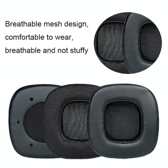 Breathable Headphone Covers - 1 Pair - Ice Silk Gray - Xiberia S21 / T20-1915198129838362626