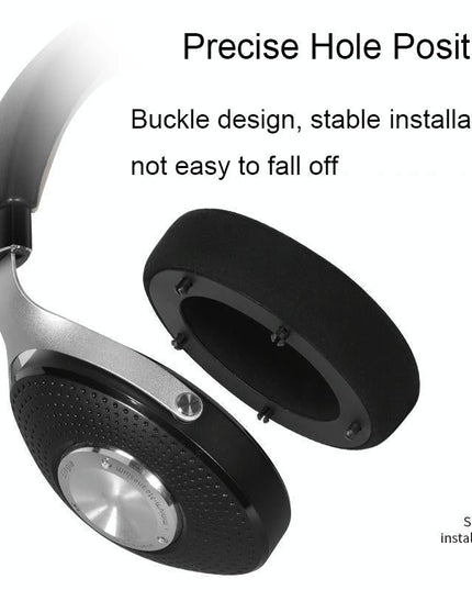 Breathable Leather Headset Cover For Focal Clear Mg Pro - Fiber Gray 2 Pack-1922443445952188419