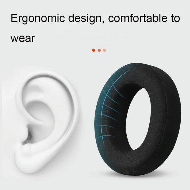 Breathable Leather Headset Cover For Focal Clear Mg Pro - Fiber Gray 2 Pack-1922443445952188420