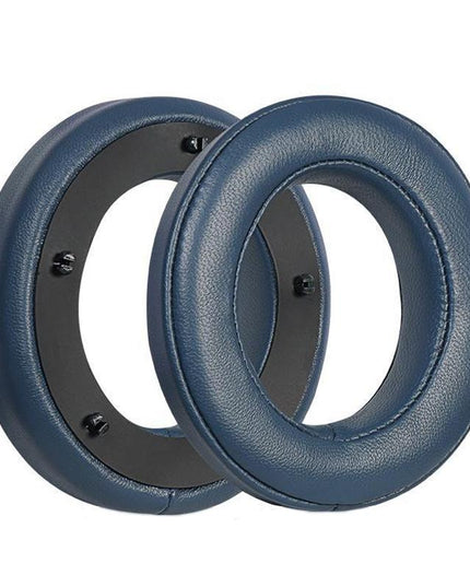 Breathable Leather Headset Cover For Focal Clear Mg Pro - Dark Blue 2 Pack-1915197613678923776