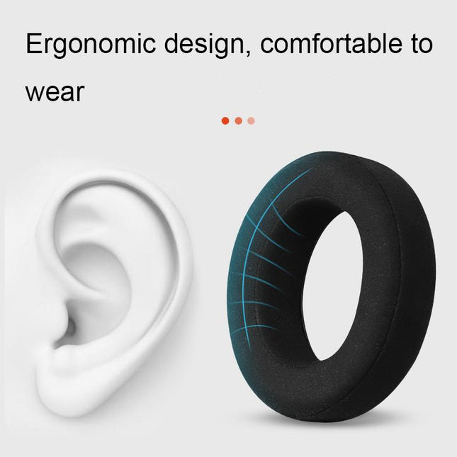 Breathable Leather Headset Cover For Focal Clear Mg Pro - Dark Blue 2 Pack-1915197613678923780