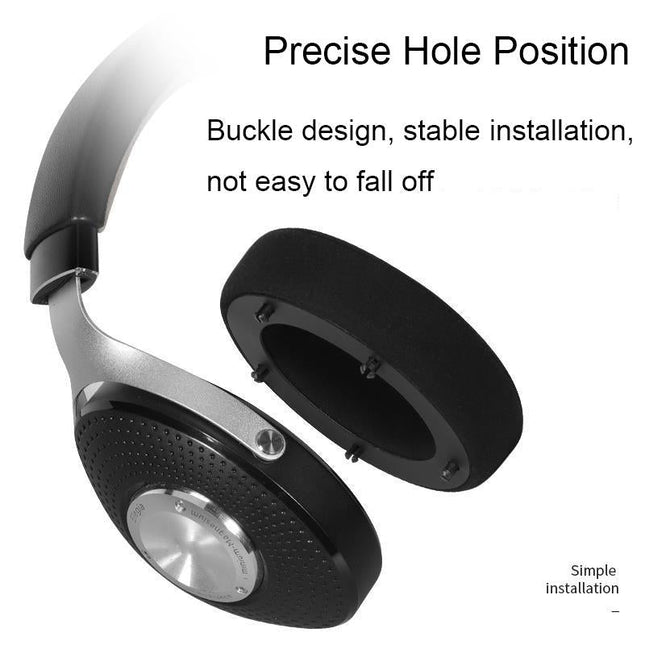 Breathable Leather Headset Cover For Focal Clear Mg Pro - Brown 2 Pack-1915197431151202307