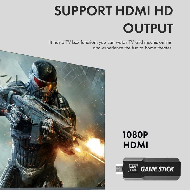 Wireless 4K Hd Tv Game Console With 30 000 Games - 64Gb Storage-1915197971817959429