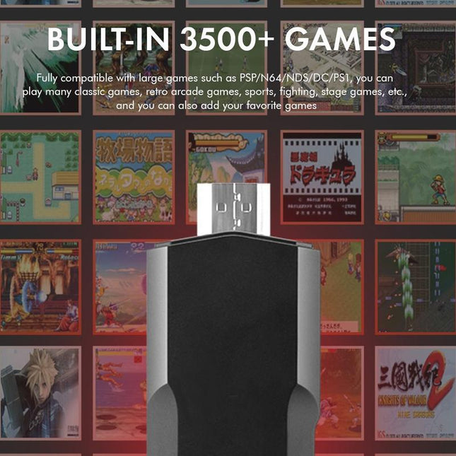 Wireless 4K Tv Game Console With 40K Games 128G Storage-1915197807367688196