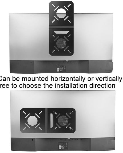 Universal Vesa Mount For Computer Monitor Router And Tablet - Black-1915197134177701892