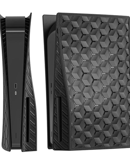 Protective Hard Case For Sony Ps5 Cd-Rom Console - Honeycomb Shell-1915197124790849536