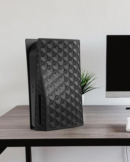 Protective Hard Case For Sony Ps5 Cd-Rom Console - Honeycomb Shell-1915197124790849541