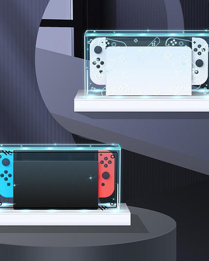 Nintendo Switch Oled Display Base With Luminous Light - Compact And Stylish-1922443459218771969