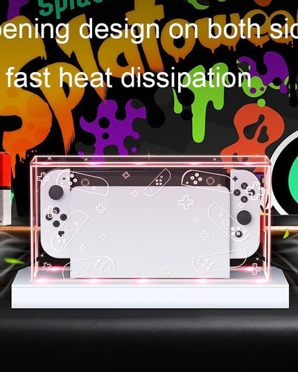 Nintendo Switch Oled Display Base With Luminous Light - Compact And Stylish-1922443459218771972