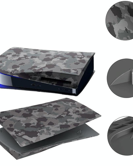Camouflage Shell Protective Cover For Ps5 Cd-Rom Console-1915198237019607041