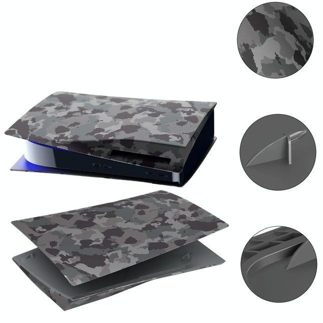Camouflage Shell Protective Cover For Ps5 Cd-Rom Console-1915198237019607041