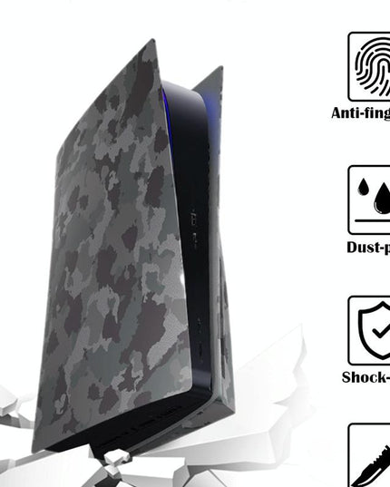 Camouflage Shell Protective Cover For Ps5 Cd-Rom Console-1915198237019607042