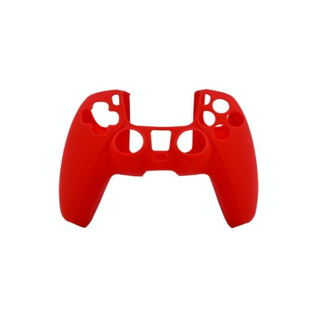 Red Silicone Protective Cover For Ps5 Controller-1943465058025738245
