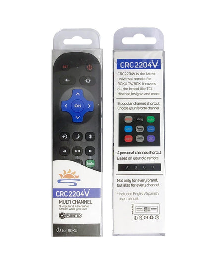 Universal Smart Tv Remote For Roku Lcd - Infrared Control-1922443428818456579
