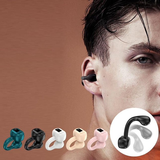 Waterproof Bluetooth Earphones With Ear Clip - M10-1915197436352139273