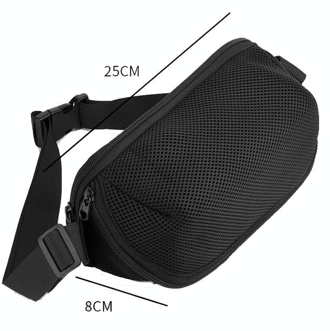 Bluetooth Speaker Messenger Bag For Jbl Flip / Ue Boom / Beats Pill - Black-1915196853897531393