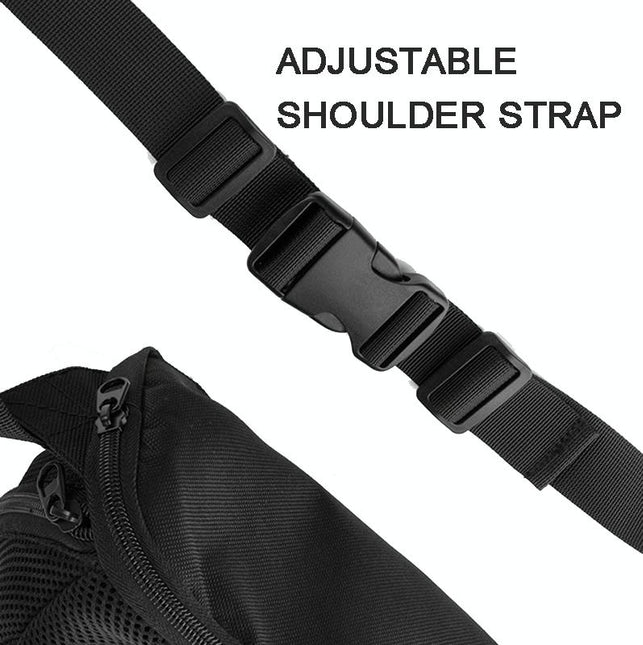 Bluetooth Speaker Messenger Bag For Jbl Flip / Ue Boom / Beats Pill - Black-1915196853897531398