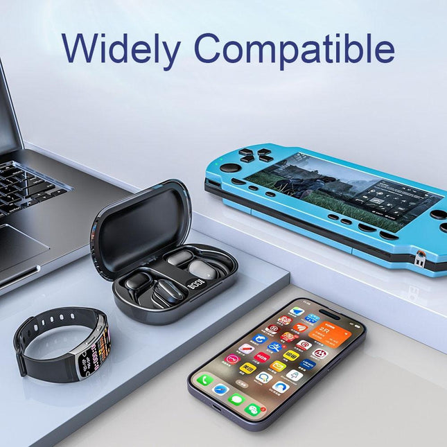 Wireless Earphones With Led Display And Noise Reduction-1915196898327793666