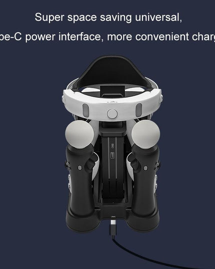 Multifunctional Ps5 / Move / Vr Charging Stand - White-1915196820670255108