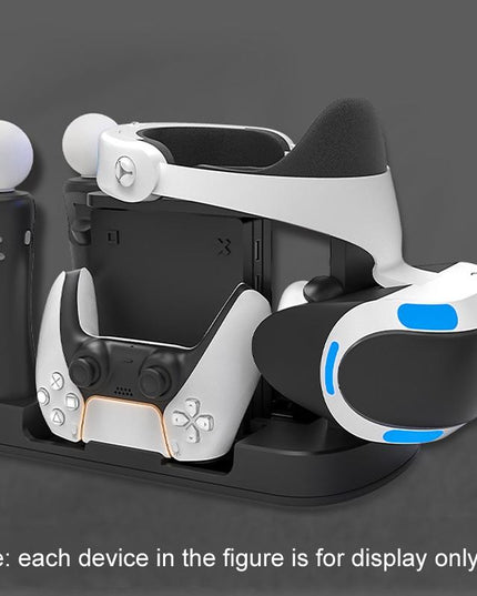 Multifunctional Ps5 / Move / Vr Charging Stand - White-1915196820670255109
