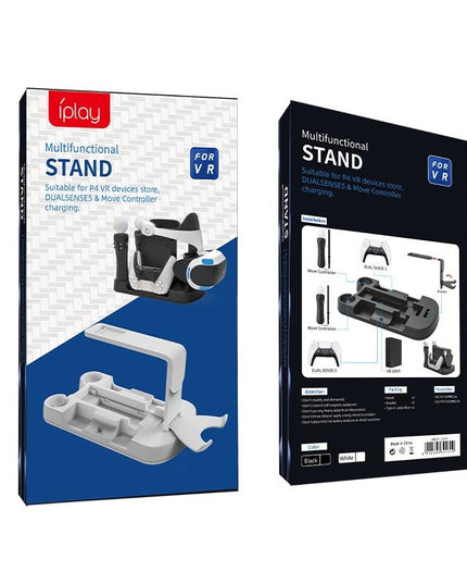 Multifunctional Ps5 / Move / Vr Charging Stand - White-1915196820670255110