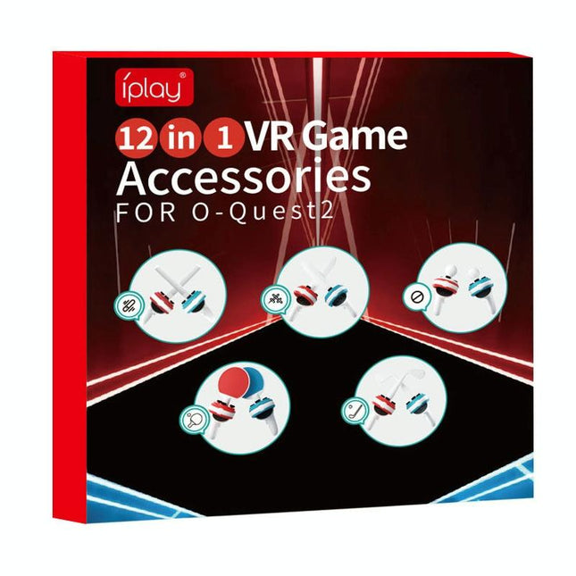 Complete 12-Piece Controller Grip Set For Meta Quest-1915196920050094082