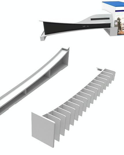 Sony Ps5 Horizontal Bracket For Optical / Digital Version - White-1915196940769955847