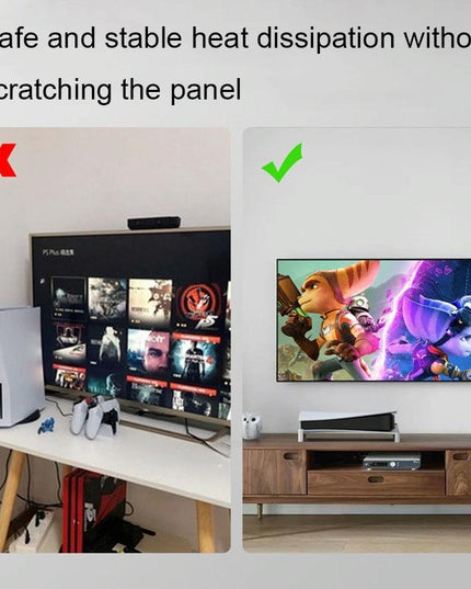 Sony Ps5 Horizontal Bracket For Optical / Digital Version - White-1915196940769955845