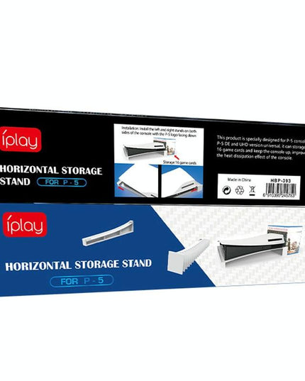 Sony Ps5 Horizontal Bracket For Optical / Digital Version - White-1915196940769955846