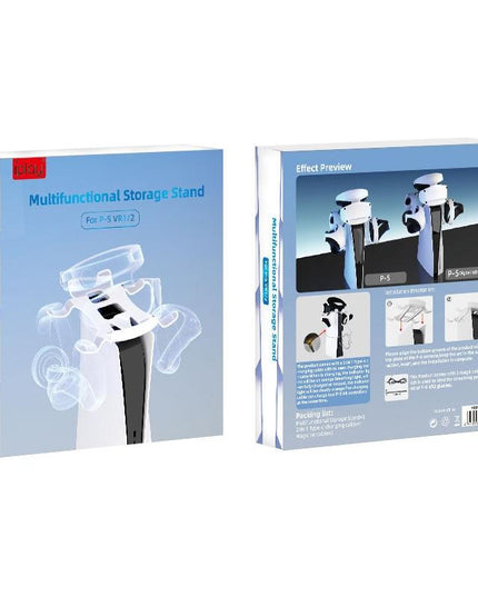 Ps5 / Psvr2 Headphone Storage Bracket With Charging Cable And Indicator Light - White-1915196964123840517