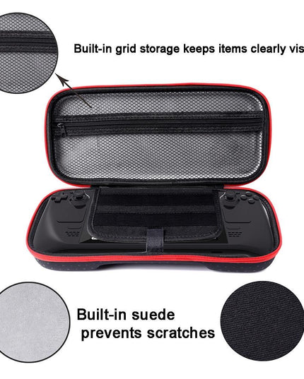 Waterproof Steam Deck Storage Bag With Interlayer - Black-1915196965633789956