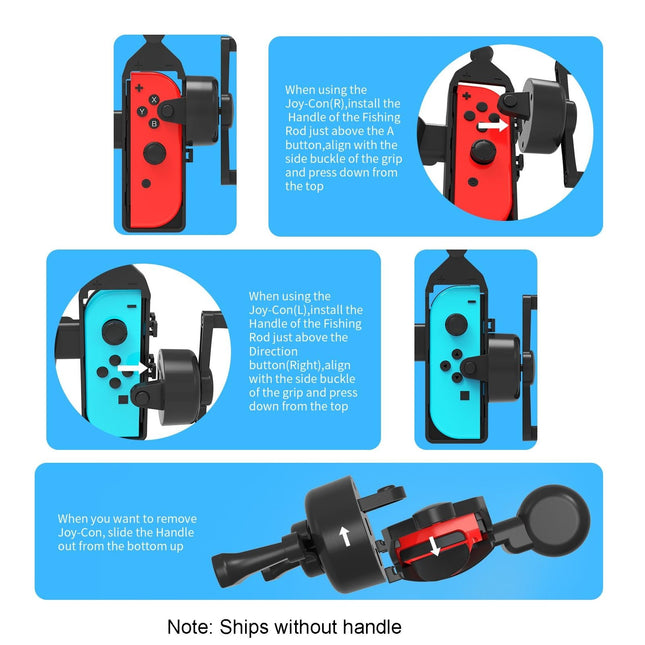 Oled Switch Fishing Rod For Aquarium Game - Left / Right Handle-1915197965425840133