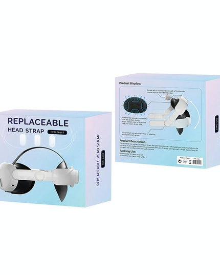 Meta Quest 3 Vr Head Strap - Adjustable-1922443425802752005