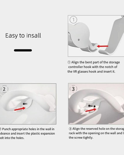 Vr Storage Bracket For Wall Mounting - Oculus Quest Pico Ps5-1915196968112623622