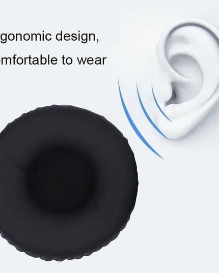 2-Pack Sony Wh-Xb700 Headphone Leather Earmuff Cover - Black-1915196821056131076