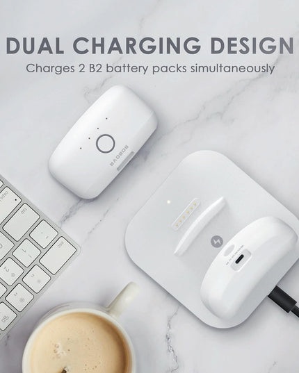 Quest 3 Head Strap Charger With Magnetic Dock For B2 Battery Pack-1915197216797102081