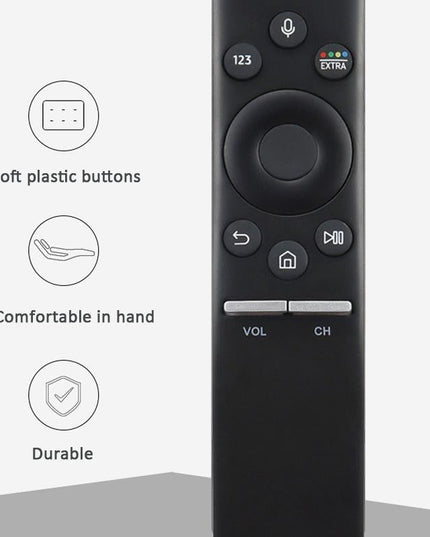 Samsung 4K Smart Tv Voice Remote Control - Black Replacement-1915196922235326466