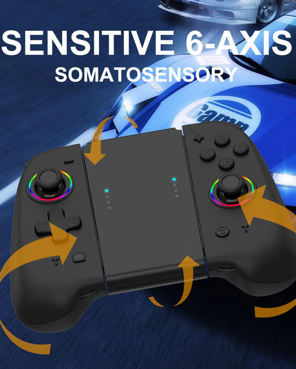 Vibrant Joycon Set With Colourful Light Switch-1915196904879296516