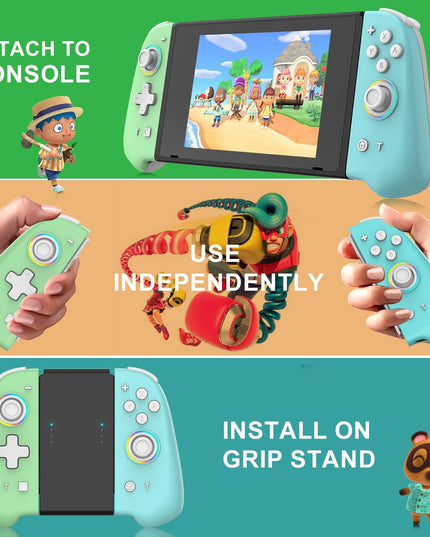 Vibrant Joycon Set With Colourful Light Switch-1915196904879296517