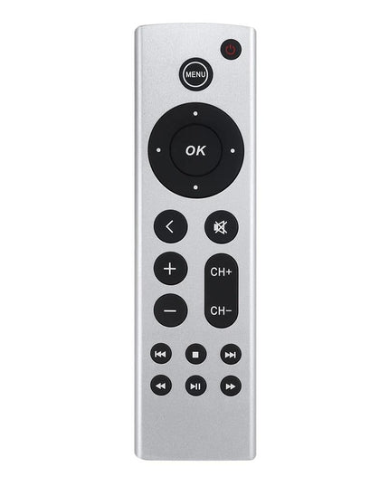 Silver Apple Tv Remote Control For 4K / Hd Without Voice-1922443393837961217