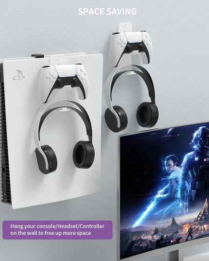 Wall Bracket Storage Hook For Ps5 Game Console-1915198243218788353