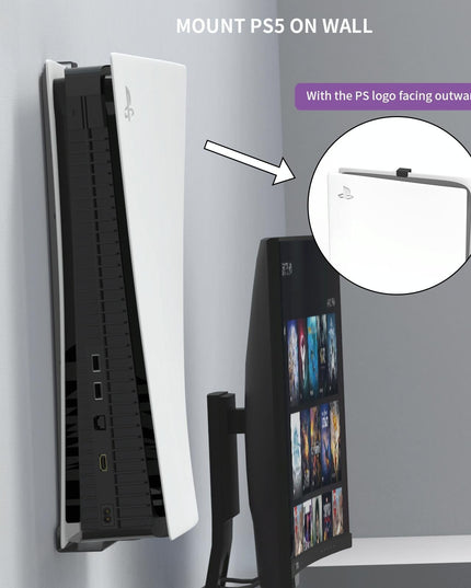 Wall Bracket Storage Hook For Ps5 Game Console-1915198243218788355