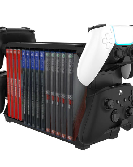 Versatile Console Storage Stand For Ps5 / Switch / Xbox - Multi-Functional-1915197414323654660