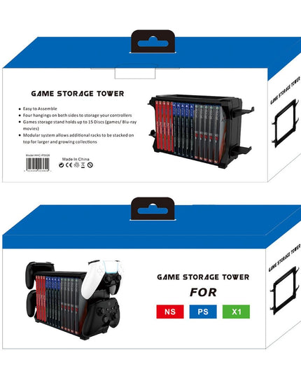 Versatile Console Storage Stand For Ps5 / Switch / Xbox - Multi-Functional-1915197414323654661