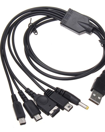 Universal 5-In-1 Usb Charger For Wii U 3Ds Nds Psp-1915198051509735424