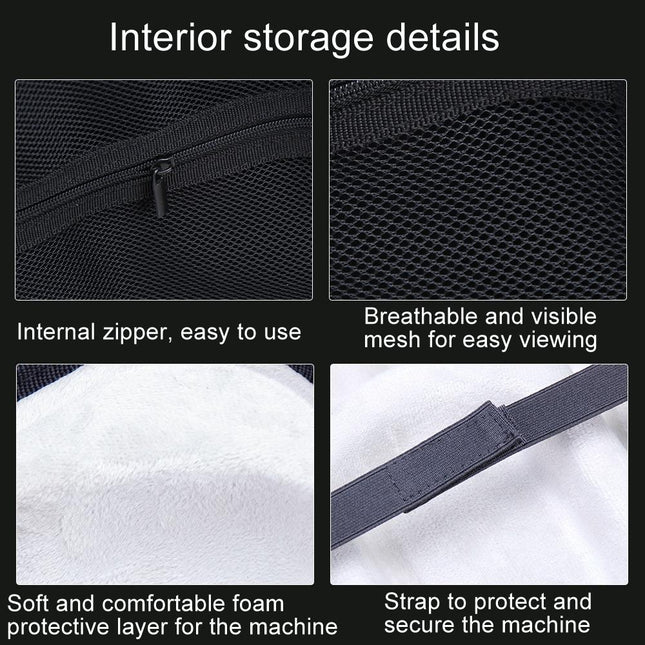 Apple Vision Pro Vr Headwear Storage Bag - Portable Cloth Pattern-1915196912802336774